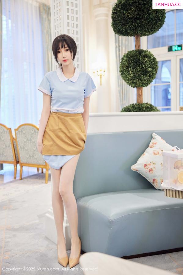 玥儿玥  [XiuRen]高清写真图 2025.02.10 No.9864 玥儿玥er 丝袜美腿第25张图片